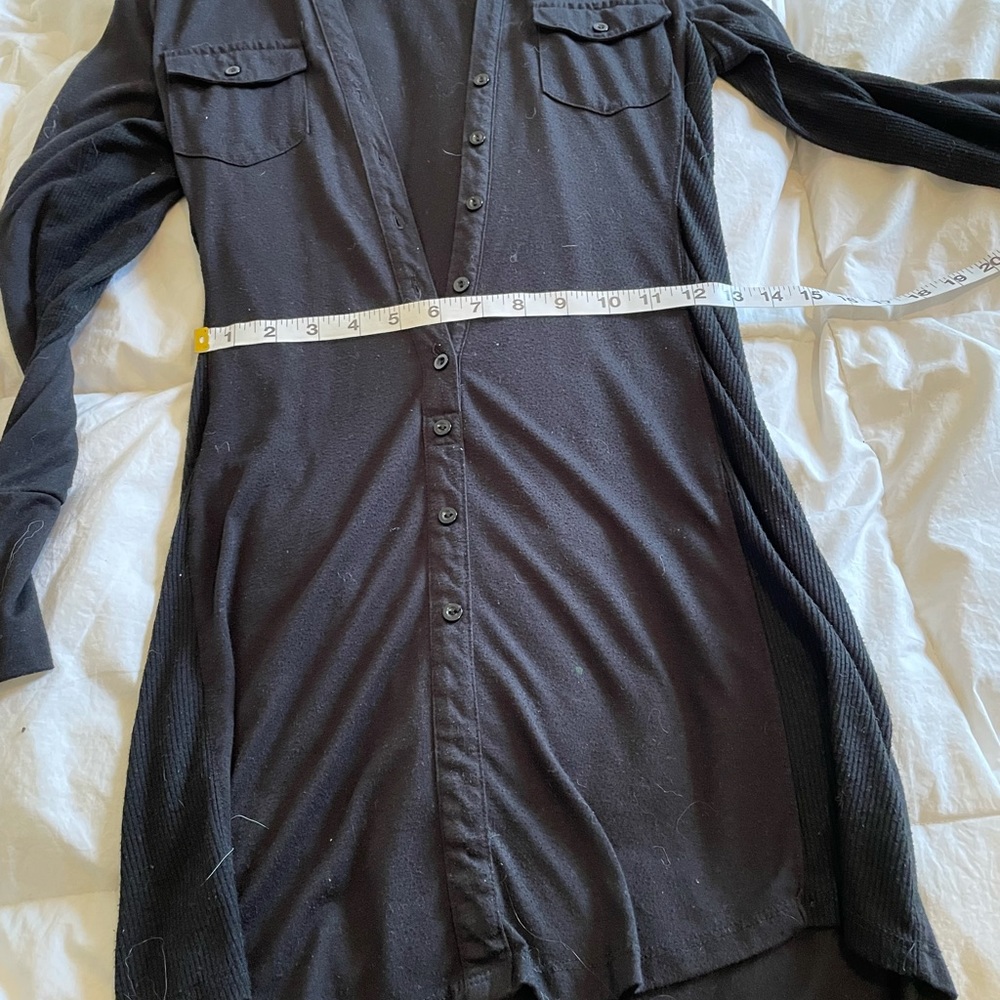Black collared dress/shirt, last chance-donating 9/15 - Picture 1 of 9